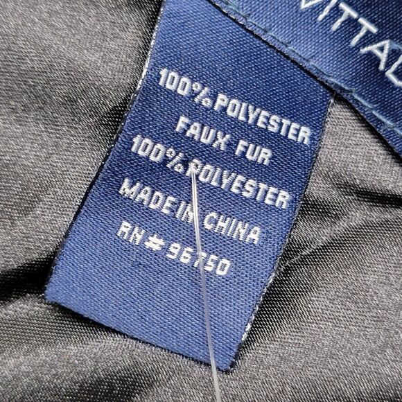 NWT Adrienne Vittadini Faux Fur Scarf Wrap Classic Glam Cocktail Party Formal - Picture 4 of 5